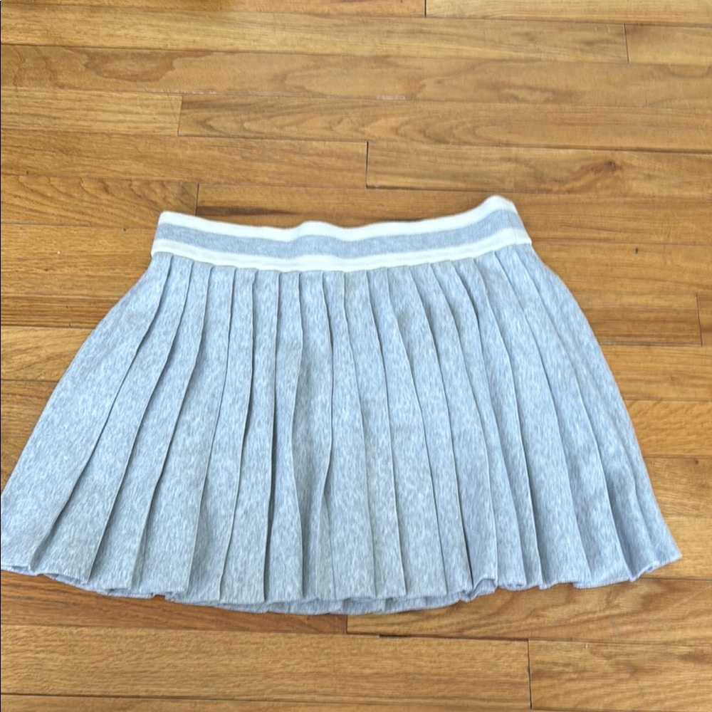 American Eagle Outfitters Gray Skater Mini Skirt